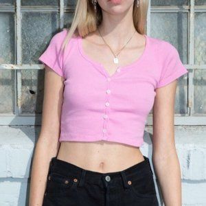 Bubble gum pink zelly Brandy melville